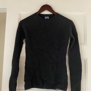 Black Wool Base layer top